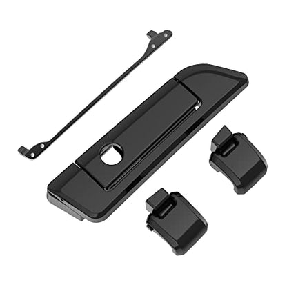 Moto Onfire Black Hole Tour Trunk Luggage Latches Hinges Fit for AB Harley Touring Razor Chopped King Tour Trunk Luggage - color: Black Hole