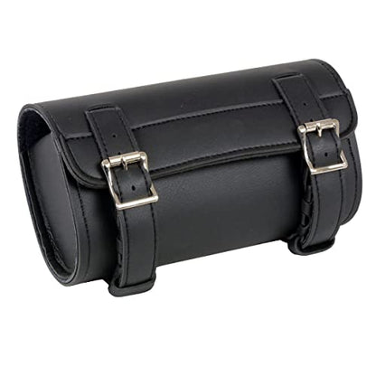 Milwaukee Performance SH49802 Black PVC Large Two Buckle Tool Bag for Motorcycles - One Size