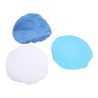 24Pack Polishing Bonnet Set 6in Microfiber Nonwoven Cotton Buffing Pads for Car Motorcycle Boat Waxing and Polishing