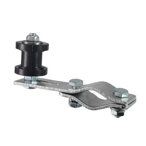 Chain Tensioner Adjuster W/8mm chain tensioner Guide wheel for 49cc 60cc 66cc 80cc Engine Motorized Bicycle Dirt Bike ATV bicycles（Black） - color: black