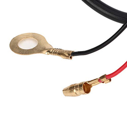 Dirt Bike Throttle,Throttle Accelerator Handle Grip Cable,Throttle Grips with Stop Switch Fit for 47 49 Mini Moto Dirt Bike Handlebar