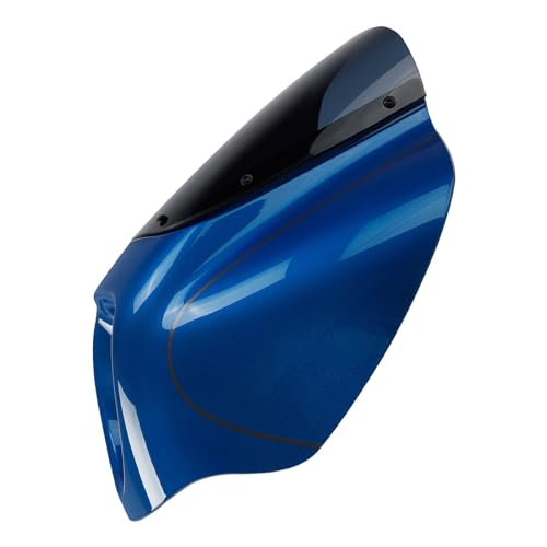 Front Headlight Quarter Fairing Windshield Fit For Harley Softail Low Rider FXLR S FXLRS 2018-2025 Street Bob FXBB FXBBS 2018-2025 Softail Standard FXST 2020-2024 Electric Blue - color: Fairing Electric Blue #2