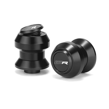 Motorcycle 8MM Swingarm Spools Fit Ninja ZX6R 2009-2023 2024 2025 2026 Motorycle Swingarm Spools Sliders Frame Stand Slider 2026 ZX6R Accessories Black - color: black