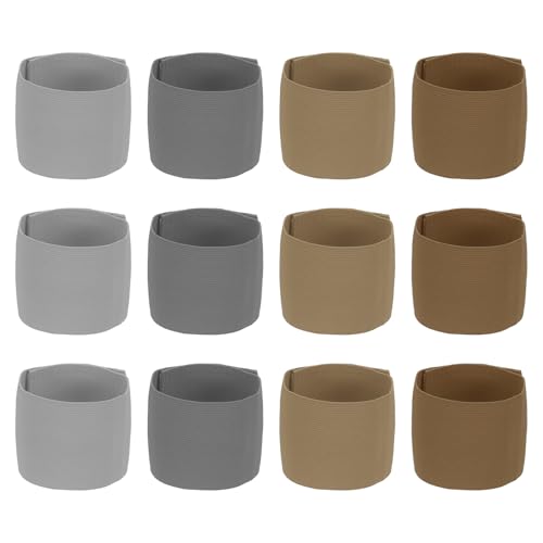 Soccer Captain Armband Elastic Wrist Arm Bands Adjustable Player Team Leader Anti-Slip Badge Sports Accessories - color: Earthy Tones