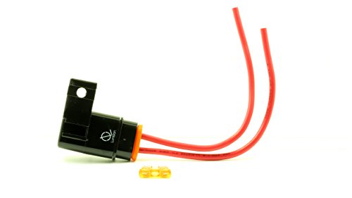 12AWG Weather Proof Mountable Fuse Holder Marine Grade w/ 5A Fuse