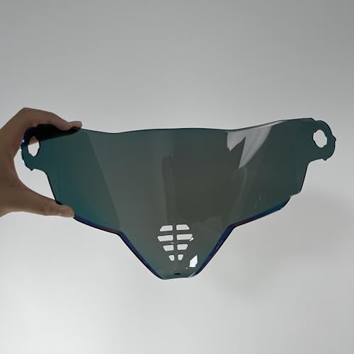 YMTSGEA Airflite Helmet Visor Replacement for IC-06. Helmet Shield Compatible with Airflite IC-06 (Revo Rose Red) - color: Revo Rose Red