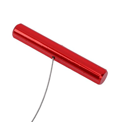 Keenso Tire Valve Stem Fishing Tool Puller with Ergonomic Aluminum Handle for Dirt Bike ATV UTV Motorcycle Tube Repair (Red) - color: Red