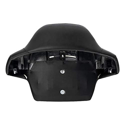 C.C. RIDER Wrap Around King Tour Trunk Backrest fit for Harley Touring Road King Street Glide Road Glide Electra Glide 2014-2024 - color: Passenger Backrest 23#Black+Red