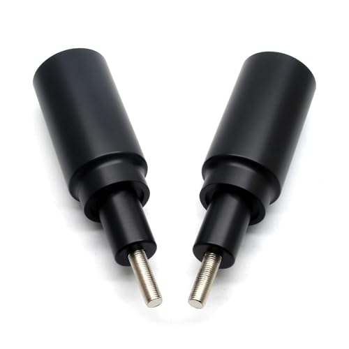 MZS Motorcycle Frame Sliders, Falling Crash Protector Guards No Cut Kits Black Compatible with Z900 2017-2025 / Z900SE 2022-2025 / Z900RS 2018-2025 - size: Z900
