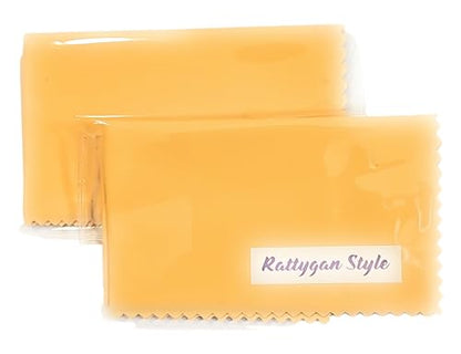 Premium Microfiber Cleaning Cloth in Individual PVC Pouches - Glasses Cleaning Cloth for Eyeglasses, Screens, Phones, Computer, Camera Lens, and Delicate Surfaces (2 x 1Pack) - size: 2 x 1Pack
