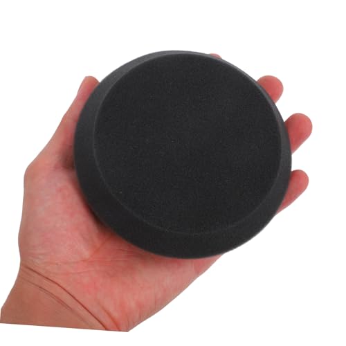 VILLCASE 2pcs Angled Edge Waxed Canvas Sponges Paint Applicator Pads for Car Boat and Motorcycle Polishing