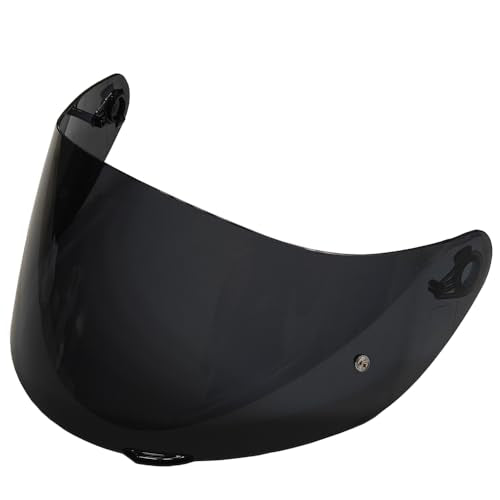 K1 Replacement Helmet Visor,K5 Motorcycle Helmet Face Shield Compatible with K1 K1S K3SV K5 K5S (Deep Smoke) - color: Deep Smoke