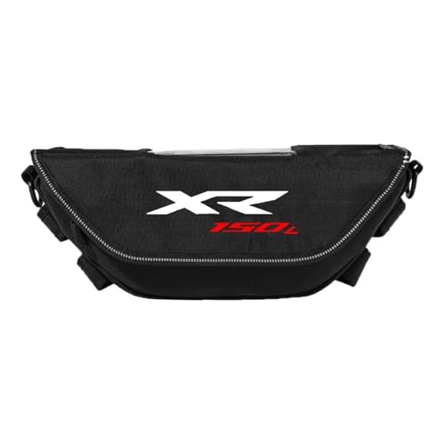 For XR150L Xr150l Motorcycle Handlebar Bag Waterproof And Dustproof Convenient Travel Handlebar Bag(Design L) - color: Design L