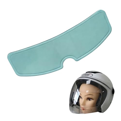 Motorcycle Helmet Anti-Fog Film, Clear High Definition Helmet Visor Lens Film, Self-Adhesive Fog Resistant Insert Sticker, Universal Helmet Vision Protector for Safe Riding (Anti-Fog) - color: Anti-Fog & Transparent