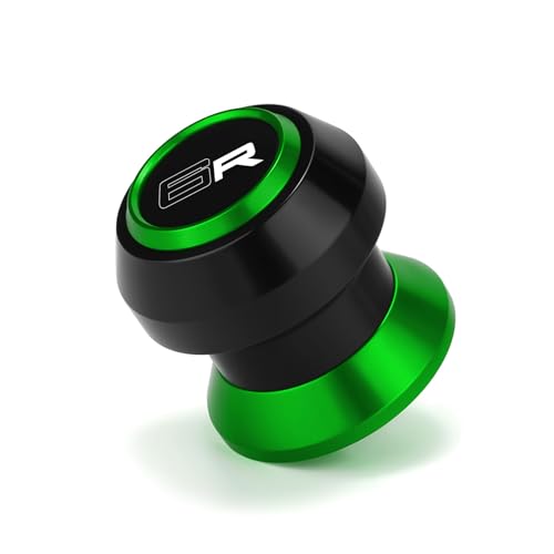 Motorcycle 8MM Swingarm Spools Fit Ninja ZX6R 2009-2023 2024 2025 2026 Motorycle Swingarm Spools Sliders Frame Stand Slider 2026 ZX6R Accessories Green - color: green