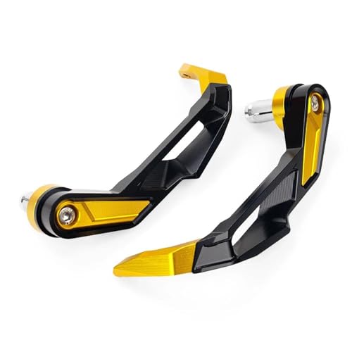 Handguard Protector Shield for GSX-8S for GSX8S for GSX for 8S 2023 2024 Motorcycle Handguards Handlebar Hand Guards Levers Protector Bar Ends(Gold) - color: Gold