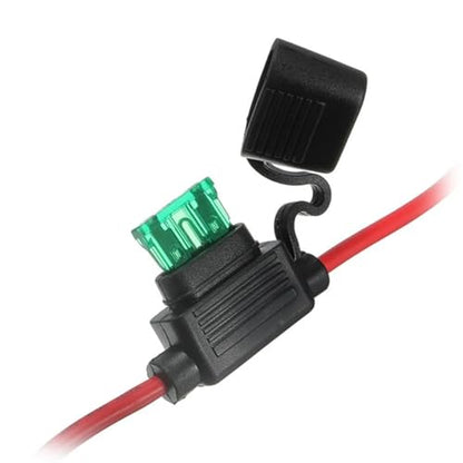 3Pcs Inline Fuse Holder Standard ATC ATO Add-a-Circuit Car Fuse Holder TAP Adapter 30A Blade Automotive Fuse Holder for Automotive Marine CFH-ILATO-PT30A - color: CFH-ILATO-PT30A