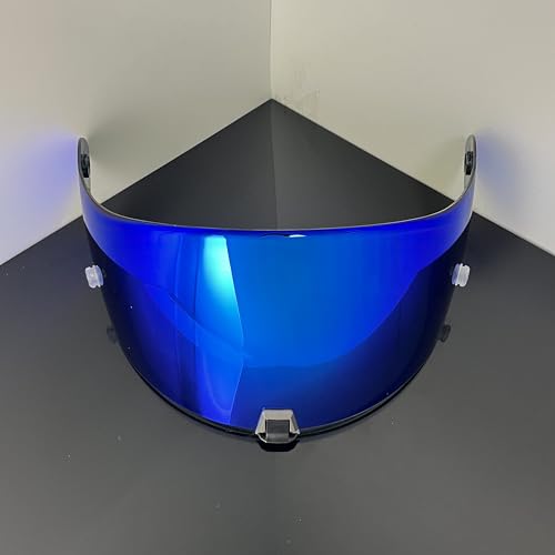 R1 Air Helmet Visor Replacement,Tinted Motorcycle Helmet Face shield Windshield lens for ST1400 T520 R1 Air (Revo Deep Blue) - color: Revo Deep Blue