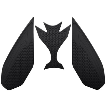 Motorcycle Ninja650 Z650 Fuel Tank Traction Pad Side Gas Knee Grip Protective Sticker Protector (for Kawasaki Vehicle) Years 2018 to 2025 (Black) - color: Black