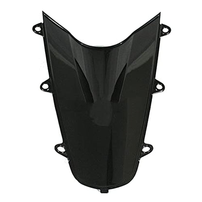 ABS Plastic Windshield Windscreen For Honda 2017-2020 CBR1000RR 2018 2019 Double Bubble (Black)