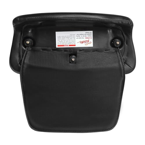 Razor Chopped Trunk Backrest Pad Fits Harley Touring 2014-2023 Tri Glide Road King Street Glide Electra Glide Pack - color: Style C# 2