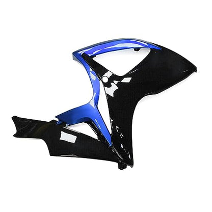 FLPRO ABS Plastic Fairing Kit Compatible for Suzuki 06 07 GSXR600 GSXR750 K6 2006 2007 GSX-R600 GSX-R750 Fairings Injection Motorcycle Bodywork Gloss Blue Black Body Kits - color: Gloss Blue Black-3