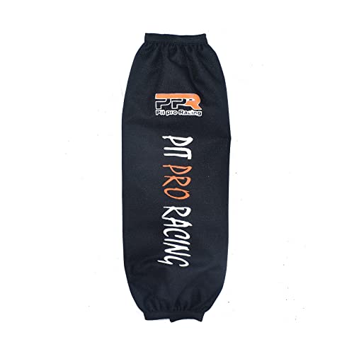 Rear Shock Absorber Guard Wrap Cover Dust Protection Fits for CRF YZF KLX Dirt Bike Motorcycle ATV Quad Motocross (35mm) - size: Rear Protector-35cm