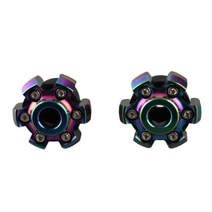 Motorcycle Wheel Front Fork Frame Slider Durable Aluminum Alloy Crash Protector Cup Universal for Motorcycle and Pair of 2