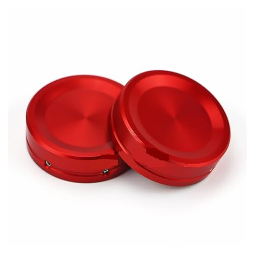 R3 Motorcycle Front Shock Absorber Fork Suspension Top Cover Cap CNC Accessories Compatible With YZF-R3 2013-2020 2021 2022 2023(Red) - color: Red