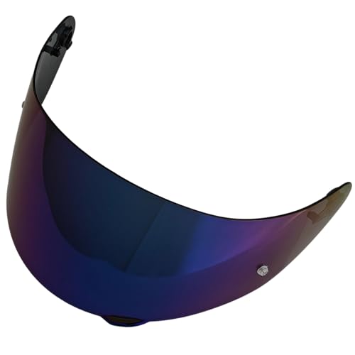 K1 Replacement Helmet Visor,K5 Motorcycle Helmet Face Shield Compatible with K1 K1S K3SV K5 K5S (Rainbow) - color: Rainbow