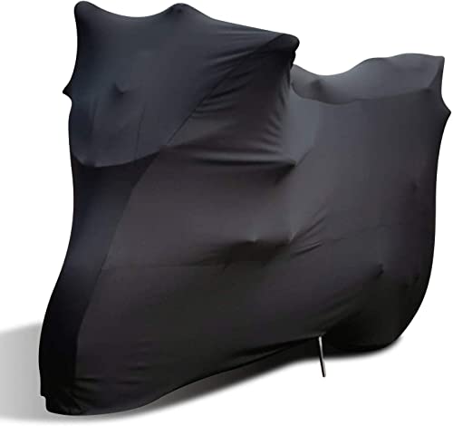 WinPower Indoor Motorcycle Cover Stretch Elastic Dustproof Covers for Motorbikes, 104 x 41 x 49 inches - size: 2XL(104 x 41 x 49 inches)