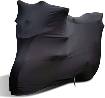 WinPower Indoor Motorcycle Cover Stretch Elastic Dustproof Covers for Motorbikes, 104 x 41 x 49 inches - size: 2XL(104 x 41 x 49 inches)