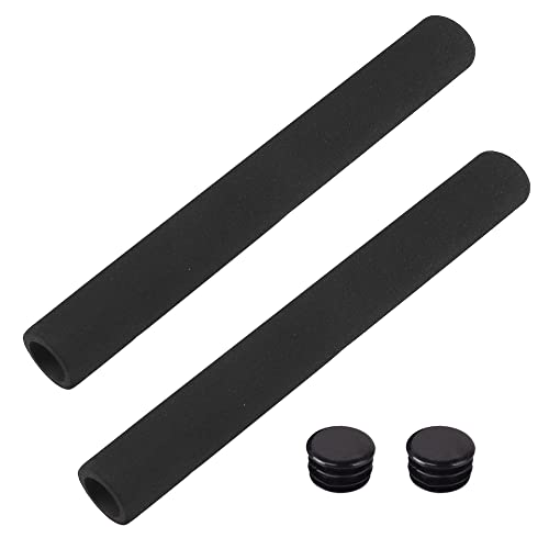 2Pcs Foam Tubing for Trekking Mountain Bike Road Bike Butterfly Handlebar fitness equipment，ID 0.79in/20mm, OD 1.26in/32mm, Length 19.7in/500mm