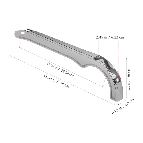 VOSAREA Bicycle Chain Cover Shell Replacement Mountain Bike Plastic Bike Chain Cover Metal Easy to Install Sturdy Guard Protector
