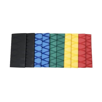 Non-Slip Rubber Grip Glove Motorcycle Handle Cover Universal Heat Shrinkable Grip Cover Sleeve Handlebar Covers Handlebars Grips - color: Black