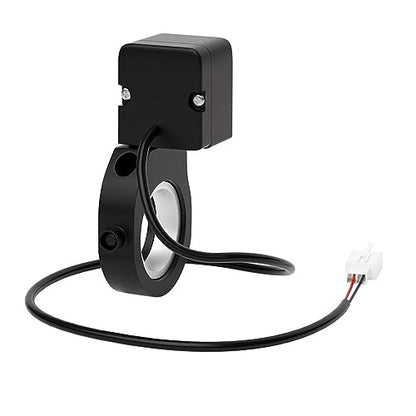 0281 Motorcycle Electric Handle Headlight Flameout Switch Button for 7/8'' 22mm Handlebar Modification Accessories Black (Black)