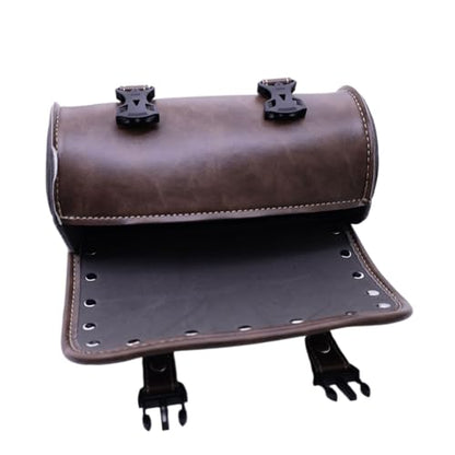 Motorcycle Handlebar Front Fork Bag Tool Roll Pouch Storage Saddlebag Retro style for Harley Honda Kawasaki Suzuki Yamaha universally suitable all motorcycle models