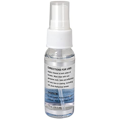 Birdz 5 Eyeglass Sunglass Lens Cleaner Cleaning Kit with Spray Cloth Tool Key Chain