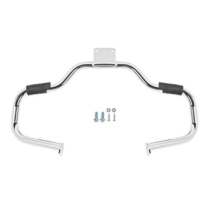 XMT-MOTO Chrome Engine Guard Crash Bar Fit for Yamaha Vstar 400 Classic Dragstar 400/650 Classic 1998-2016 Fit for Yamaha Vstar 400/650 Custom Dragstar 400/650 Custom 1997-2016