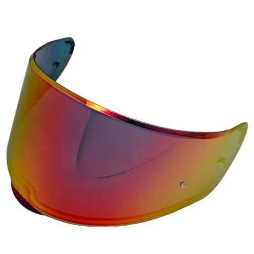 Sedici Strada 3 Helmet Visor, Helmet Face Shield Compatible with LS2 Sedici Strada 2 Strada 3 FF801 FF397 FT2 VECTOR (Revo Rose Red) - color: Revo Rose Red