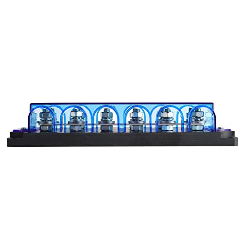 BOJACK 6-Way Mega Fuse Holder (Pack of 1 ANM-B6) - size: 6-Way