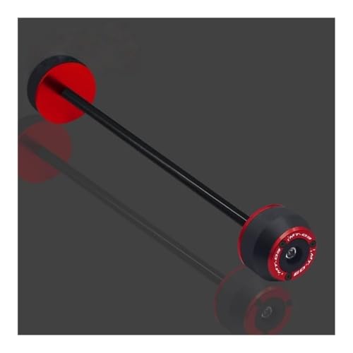 Frame Sliders Rear Front Axle Fork Crash Slider Accessories for Yam&aha MT-03 MT03 2015-2022 2023 2024 Motorcycle Wheel Falling Protector - color: Front red wheel