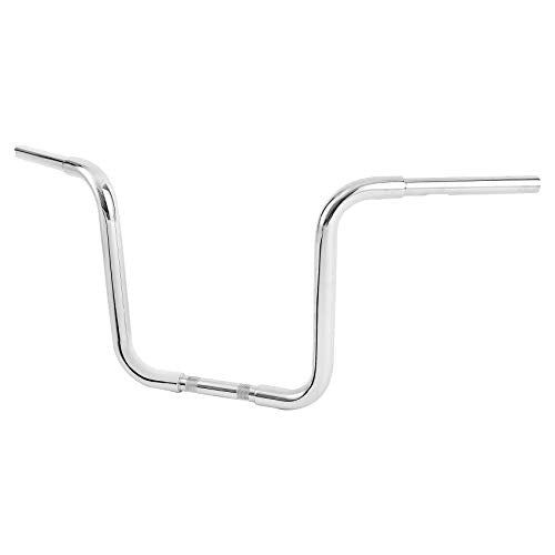 Green-L 1 1/4" Ape Hanger 14" Rise Handlebars Fit for Harley Sportster XL883 XL1200 Softail FLST FXST Custom Motorcycle 1.25" Handle Bar - size: 14" Rise, style: Style B Chrome