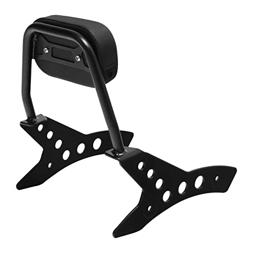 SLMOTO Motorcycle Detachable One-Piece Rear Passenger Sissy Bar Backrest Pad Fit For Honda Rebel CMX250 CMX300 CMX500 2017-2024 Black - color: For Honda Rebel