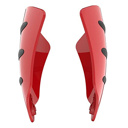 US Stock Advanblack Color Matched Hand Guard For Harley Touring & Softails - color: Billiard Red