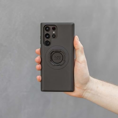 Quad Lock Motorcycle Handlebar Mount PRO Kit with Vibration Dampener and MAG Phone Case for Galaxy S21 FE - size: Galaxy S21 FE
