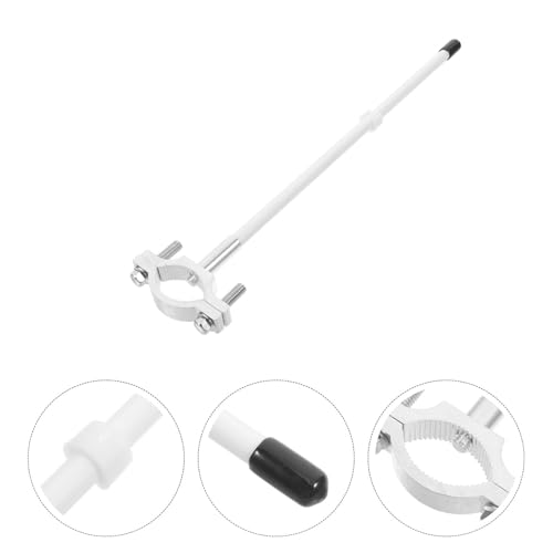 Riding Flag Pole for Motorcycles Stainless Steel Mount for Enhanced Visibility Safety Attention-Grabbing Design for Outdoor Adventures