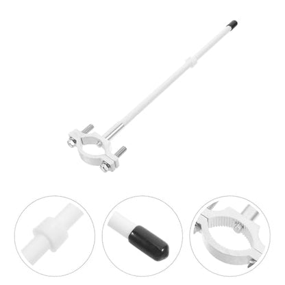 Riding Flag Pole for Motorcycles Stainless Steel Mount for Enhanced Visibility Safety Attention-Grabbing Design for Outdoor Adventures