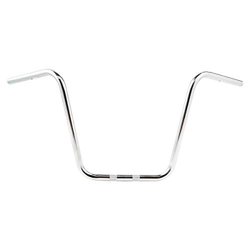 TCMT 16" Rise Ape Hanger 1" Handlebars Fit For Harley-Davidson FLST FXST Sportster XL Custom Application - color: Chrome, size: 16" Rise