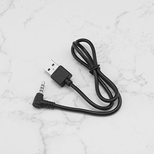 50cm USB to 3.5mm Motorcycle Helmet Charging Cable for V6/V4 Bluetooth Intercoms